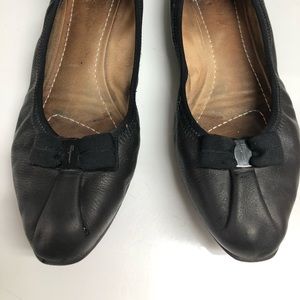 These classic my joy ballet flats from Salvatore Ferragamo are a stable.